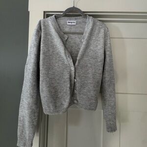 Princess Polly Light Gray Women's Cardigan